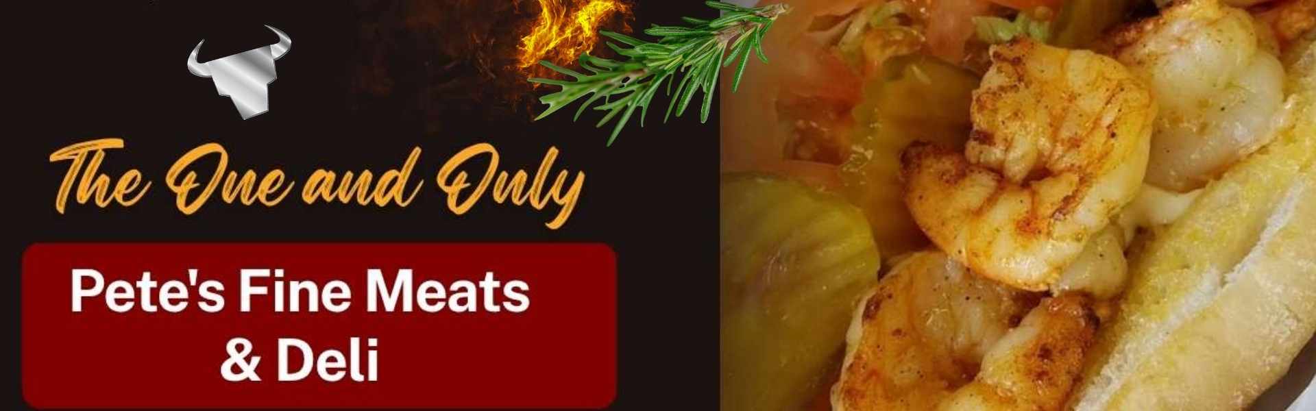 Gourmet deli sandwiches