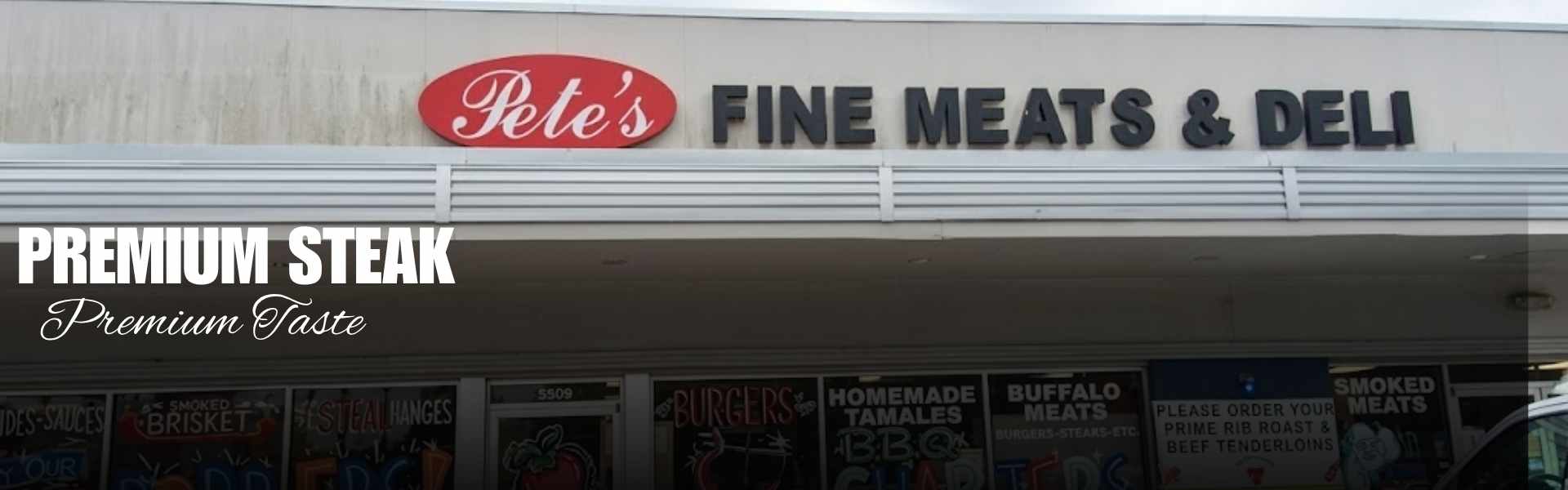 Premium prime beef cuts